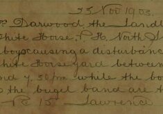 Complaint Of Boys Causing A Disturbance At The White House Pub