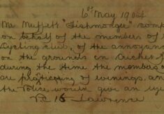 Complaint About Boys Annoying Members of The Cycling Club During Their Practise Sessions