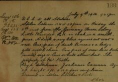 Clothing, Boots and Money Stolen From The German Farm Colony, Little Munden