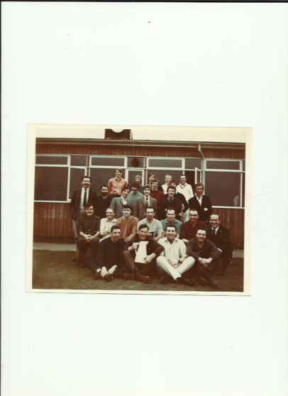 Hertfordshire Constabulary cricket team after a tour match with members of Devon & Cornwall in early 1970's