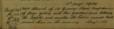 Complaint About Boys Stealing Apples From A Garden