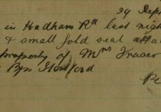 Gold Coin With Gold Seal Attached Lost In Hadham Road