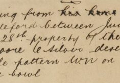 Silver Dessert Spoons Missing from Rectory