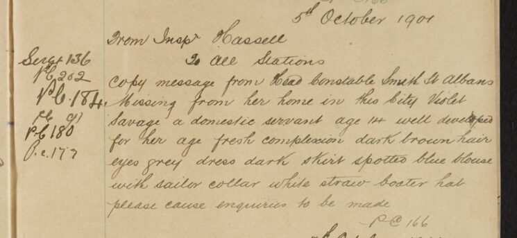 Missing Servant Girl