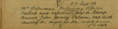 Death Of A Tramp At The Workhouse