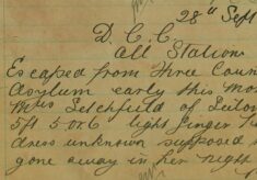 Escaped From Three Counties Asylum In Her Nightdress