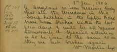 Complaint Received About Windows In Soup Kitchen Being Broken