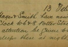 Request For Special Attention To Be Paid To Hayes & Smith Premises At Night