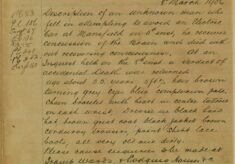 Verdict Of Accidental Death At Mansfield