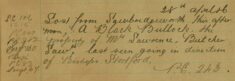 Black Bullock Lost From Sawbridgeworth