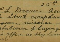 Complaint About Nuisance Caused By Children At The Front Of His Office