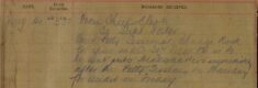 Petty Sessional Charge Book Audit