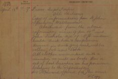 Absconded From St John's Reformatory - Reward Offered For Arrest