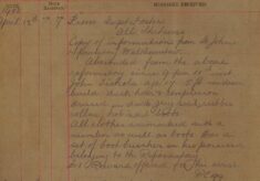 Absconded From St John's Reformatory - Reward Offered For Arrest