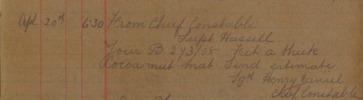 Estimate To Be Sent Regarding Requisition To Fit A Thick Coconut Mat