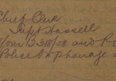 Notification Of Receipt Of Requisition And Postal Order For Police Orphanage