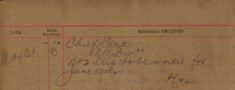 Instruction To Work No 1 Slip For June 1908