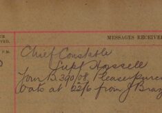 Instruction to Purchase Oats From J. Brazier