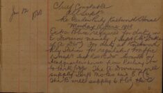 Arrangements For Policing Knebworth Garden Party 15 June 1908