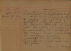 Arrangements For Assizes And Mounted Escort