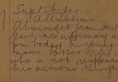 Absconded From Hertford General Infirmary