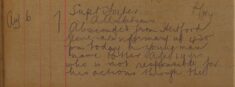 Absconded From Hertford General Infirmary