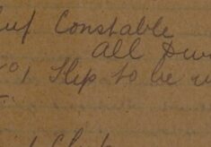 Notification To Work No1 Slip For September 1908