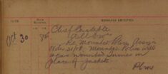 Instruction For Mounted Police At Assizes To Wear Tunics In Place Of Jackets