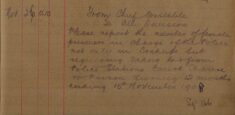 Request For Information On Numbers Of Female Prisoners
