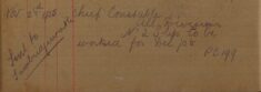 Instruction That No 2 Slip To Be Worked For December 1908