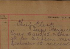 Notification Of Receipt Of Form And Stamps For Telephone Messages