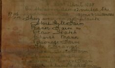 List Of Farms And Residences Visited By Police Officer