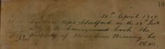 G.E.R. Consignment Book Lost In Bishops Stortford