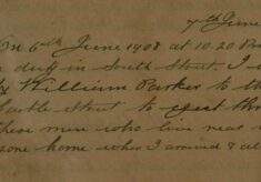 Request For Officer To Eject Three Men From The Castle Inn