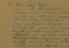 Private William Lawrence Absentee