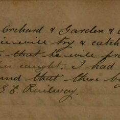 Complaint About Boys Stealing Fruit From An Orchard And Garden