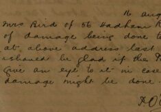 Complaint Of Damage To A Garden