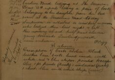 Theft From Lodger's Room At The Saracen's Head