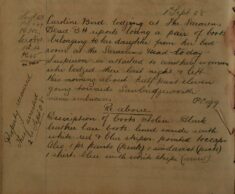 Theft From Lodger's Room At The Saracen's Head