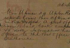 Post Office Savings Bank Book Lost In Bishops Stortford