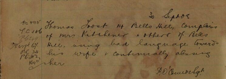Complaint Of Abusive Neighbours Complaint Of Abusive Neighbours