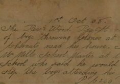 Complaint Of Boys Throwing Stones