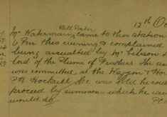 Complaint Of Assault