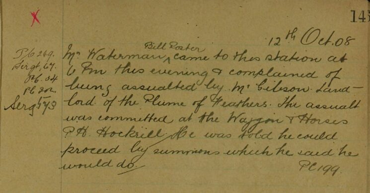 Complaint Of Assault