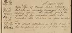 Complaint of Boys Causing a Nuisance