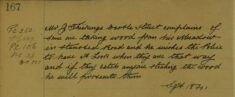 Complaint Of Wood Being Stolen From A Meadow