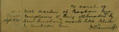 Complaint Of Being Ill Treated By Her Husband