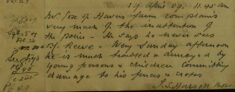 Complaint of Inattention Of The Police