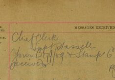 Notification Of Receipt Of Form And Stamps