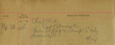 Notification Of Receipt Of Form And Stamps